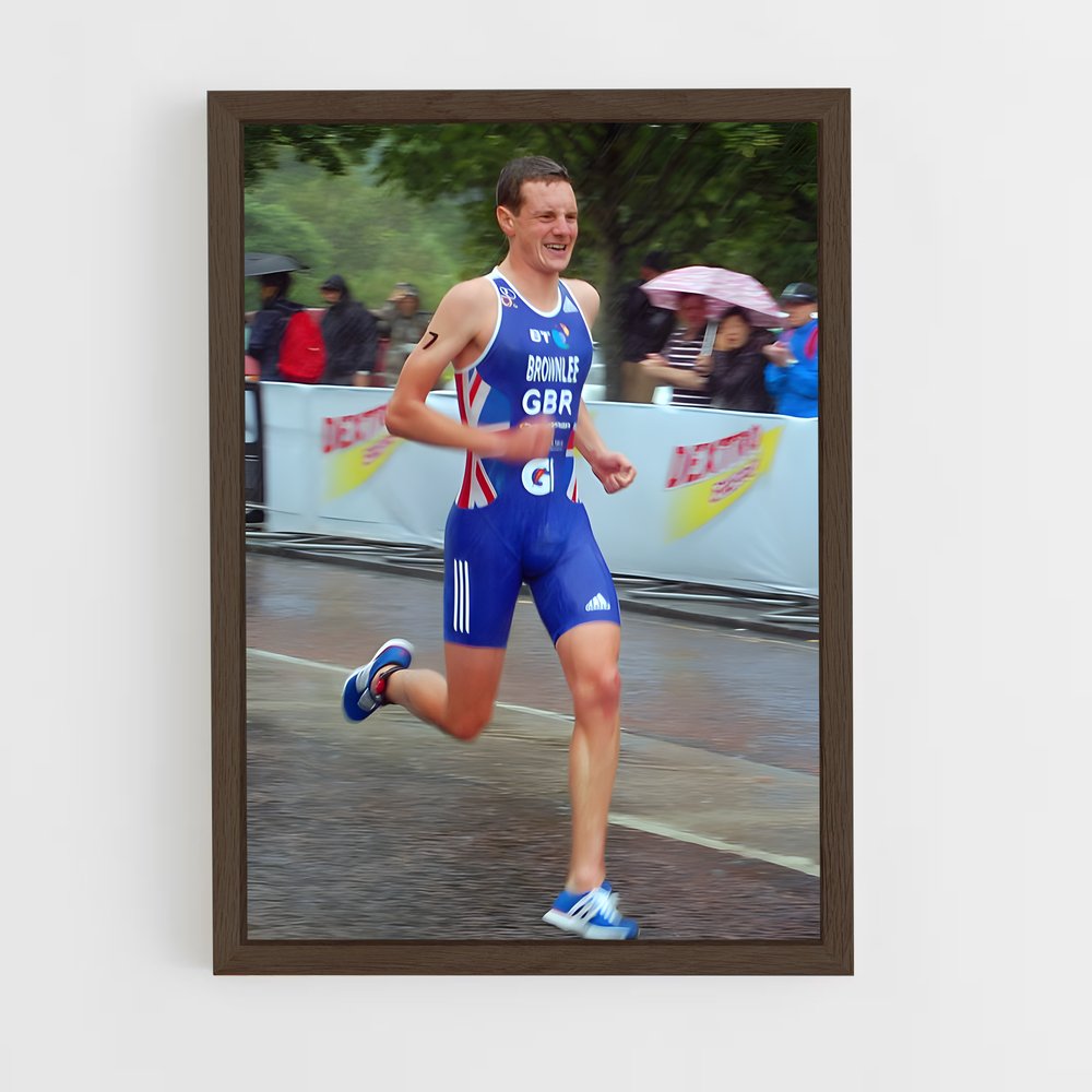 Poster Marathon de l'Ultra Man – affiche Athlétisme (vue 5)